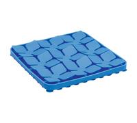 Beeztees Leckmatte Gourmet Silicone Bleu pour Chiens, 20x20 CM,