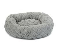 Beeztees Lit de Chat Levisa Peluche Gris, Neuf