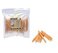 Beeztees Lot de 100 bâtonnets à mâcher pour Chien avec Poulet - 12,5 cm