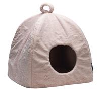 Beeztees Maison Pour Chats Moza En Peluche Rose 40x40cm Pour Chats Refuge