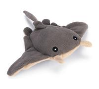 Beeztees Minus One Jouet Pour Chien Manta Rayé Gris-Beige 35x40 Cm Peluche