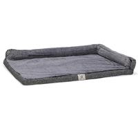 Beeztees Nano Chill Kuzzi Coussin orthopédique pour Cage Gris 106 x 69 x 5 cm