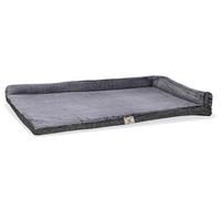 Beeztees Nano Chill Kuzzi Coussin orthopédique pour Cage Gris 121 x 74 x 5 cm