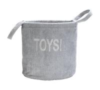 Beeztees Puppy Suus Panier à Jouets pour Chien Gris 30 x 30 x 30 cm