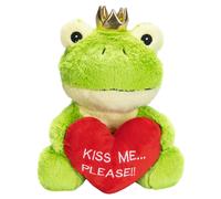 Beeztees Roi Grenouille Jouet pour Chien Peluche 32x25x18, 5cm, Puce Sonore