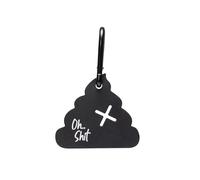 Beeztees Samy Support pour sacs à déjections canines en silicone Noir