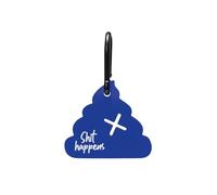 Beeztees Samy Support pour sacs à déjections canines et poubelle en silicone Bleu