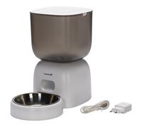 Beeztees Smart Feeder Chris Pour Chats, Futterautomat, 3L, Blanc, App-Géré