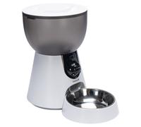 Beeztees Smart Nourrisseur Chat 4L Blanc - Distributeur de Nourriture