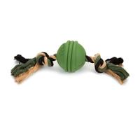 Beeztees Sumo Fit Balle Vert 32x8cm pour Chiens - Solide Caoutchouc Naturel