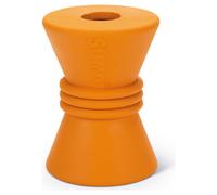Beeztees Sumo Jouet Pour Chien Diabolo Orange 10x7Cm Caoutchouc Friandises