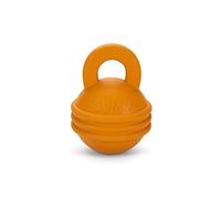 Beeztees Sumo Kettlebell Jouet pour Chien en Caoutchouc Orange 16 x 12 x 12 cm