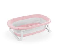 Dolu 7260 Baignoire pliable pour bébé avec bouchon d'eau sur le sous-sol, solution adaptée à tous les parents, mesure 20,5 x 75,5 x 45,2 cm - Rose
