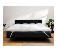 BEFA NATUR Fabriqué en Allemagne, surmatelas simple couche, 160 x 200 cm, composé de 85 % de plumes et 15 % de duvet, convient aux personnes allergiques (Nomite), certifié Öko-Tex 100 classe 1, EN