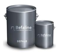 Befaline © BEFA-76 Scellant en résine époxy pour tapis en pierre I 6 kg transparent brillant I 2K revêtement de sol idéal pour sceller les pores des sols en pierre naturelle I Fabriqué en Allemagne
