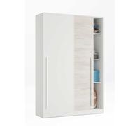 Befara Armoire À Portes COULISSANTES TAURO - Blanc/Blanc Velho