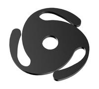 Befeixue Adaptateur pour Disques 45 Tours,Pièce D Insertion en Aluminium Léger Et Stable,Adaptateur pour Disques Solide - pour Usage Domestique DJ Café Amateur De Musique Enthousiaste