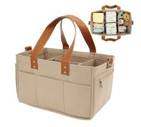 Befeixue Caddie À Couches Pour Bébé | Organisateur De Sac À Couches En Feutre | Sac De Rangement En Feutre Pour Chambre D'enfant Avec Compartiments | Sac À Main Pour Couches Portable Pour Bébé