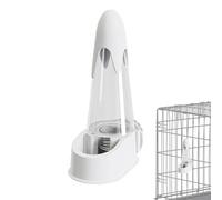 Befeixue Distributeur d'eau pour Oiseaux - Fontaine à Eau Automatique pour Oiseaux,Solution Hydratation Facile à Installer pour Perruche Canari Perroquet Calopsitte Inséparable Ara