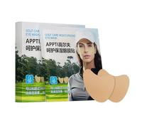 Befeixue Masque de protection solaire pour les yeux de golf - Hydrogel de golf - Patch de protection solaire pour hydrater les yeux - Soin solaire pour la peau des femmes et des hommes pour les sports