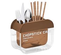 Befeixue Porte-Cuillères, Panier de Séchage, Range-Cuillères avec Plateau Amovible, pour les Fourchettes, la Télécommande, le Peigne, la Brosse à Maquillage, la Cuisine, le Restaurant, le Comptoir et