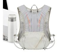 Befeixue Sac à dos de course, réfléchissant, sac à dos multifonction portable avec bandes réfléchissantes pour la course et le camping