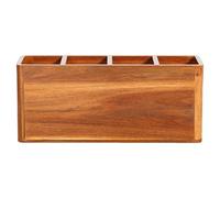 Befeixue Support pour ustensiles de cuisine pour le plan de travail - Support de couverts en bois | Organiseur pour ustensiles de cuisine - Pour appartement, armoire, fête, campagne, ferme et