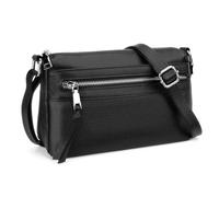 befen Sac à Main Femme Bandoulière en Cuir Véritable Taille Moyenne, Blocage RFID, Petit Sac à Bandoulière Femme avec Bandoulière Réglable pour le Shopping, Travail, Voyages