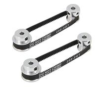 Befenybay 2Kit 2GT 20-30T-5B-6 Poulie synchrone 20 et 30 dents Alésage 5 mm en aluminium avec 2 courroies de longueur 200 mm de largeur 6 mm