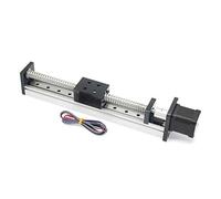 Befenybay Actionneur de scène linéaire de voyage de 200 mm de long avec rails linéaires carrés, vis à bille SFU1605 avec moteur pas à pas NEMA17 pour pièces de routeur CNC à monter soi-même, axe X Y Z