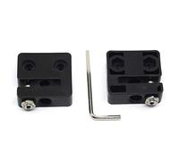 Befenybay Lot de 2 écrous anti-contrecoup de 8 mm de diamètre pour imprimante CNC et 3D (2 mm pas 4 mm)
