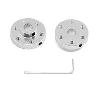 Befenybay Lot de 2 raccords rigides pour arbre de 6 mm avec filetage M3.