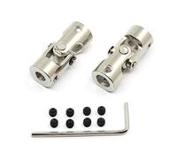 Befenybay Lot de 2 raccords universels de 6 mm à 8 mm avec vis pour moteur radiocommandé.