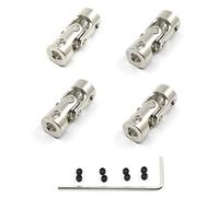 Befenybay Lot de 4 raccords universels de 3 mm à 4 mm avec vis pour moteur radiocommandé.