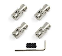 Befenybay Lot de 4 raccords universels de 4 mm à 5 mm avec vis pour moteur radiocommandé.