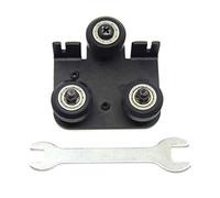 Befenybay Plaque de support arrière pour extrudeuse avec 3 poulies 2020 V POM pour imprimante 3D