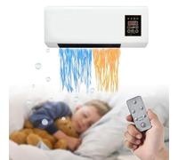 Befoore Climatiseur Climafy - Climatiseur Portable Split Max Mini - Fixation Murale avec télécommande, air Chaud/Vent Naturel for la Maison, Le Bureau ou la Chambre(C)