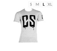 CAPITAL SPORTS Beforce T-Shirt d'entraînement pour Homme Taille L - Gris chiné