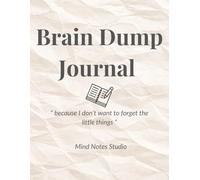 Before I Forget Again: A Brain Dump Journal for Lists, Ideas and Everyday Thoughts: A simple lined notebook to organise your thoughts, remember important things, and clear your mind
