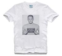 Before Prison Break Michael Scofield TV Series Mugshot Men T-Shirt S