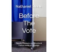 Before The Vote: What Becomes Visible Before Outcomes Are Known