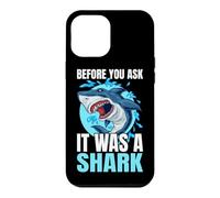 Before You Ask It Was A Shark Fauteuil Roulant Amputation Coque pour iPhone 12 Pro Max