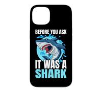 Before You Ask It Was A Shark Fauteuil Roulant Amputation Coque pour iPhone 13
