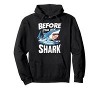 Before You Ask It Was A Shark Leg Amputation Meme Sweat à Capuche