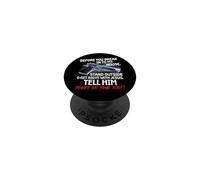 Before You Break Into My House Stand Outside - 2nd Amendment PopSockets PopGrip Adhésif