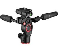 Befree Rotule 3D pour Trépieds en Aluminium pour appareil Photo,Caméscope,Curseur Vidéo,Stabilisateur Téléphone et Smartphone,Accessoire Photo,Supporte jusqu'à 6 kg