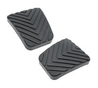 BEFZIMYL Lot De 2 Coussinets en Caoutchouc Pédale Frein Et d'embrayage Voiture pour H&Yun&dai pour Santa Fe 2000 2001 2002 2003 2004 2005 2006 2007 2008 2009 2010 2011 2012