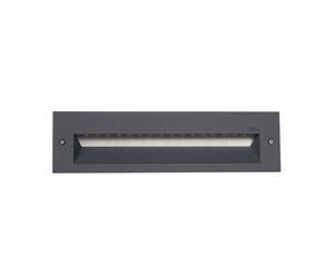 Bega 33054 - Applique encastrée LED graphite Ce luminaire comporte des modules à LED prémontés de classes énergétiques A A++, A+, A