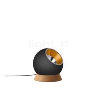 Bega 50916 - Studio Line Lampe de table LED avec Socle en bois laiton/nature