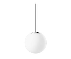 Bega Die Kugel pendue par un tube, suspension chromé, globe en plastique résistante aux chocs, 45726.3P: ⌀ 300mm